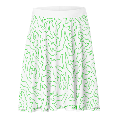 Cacti Skirt (White)